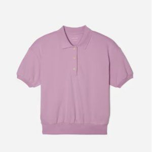 Everlane The Oversize Polo in Lilac